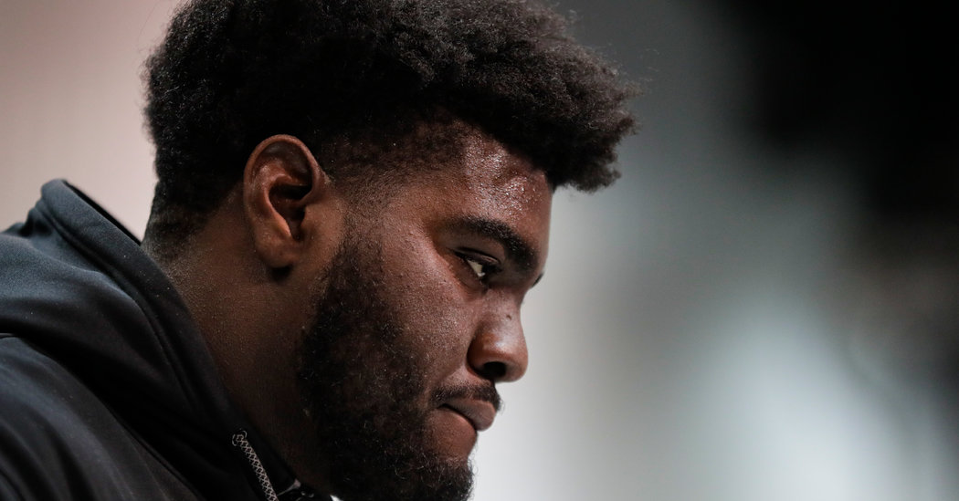 Mekhi Becton, the Jets’ Top Draft Pick, ‘Moves People Like Furniture’