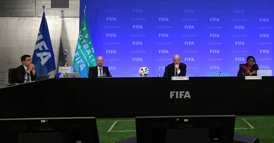 FIFA Is Warned That Banning Top Games in U.S. May Breach Antitrust Laws