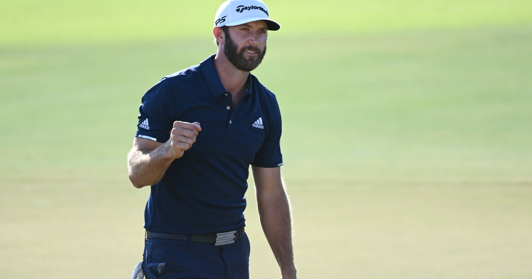 Dustin Johnson Completes Long Climb to Win FedEx Cup