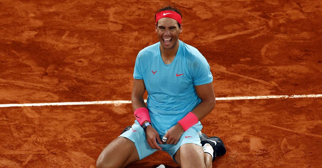 Rafael Nadal Routs Novak Djokovic at French Open to Catch Roger Federer