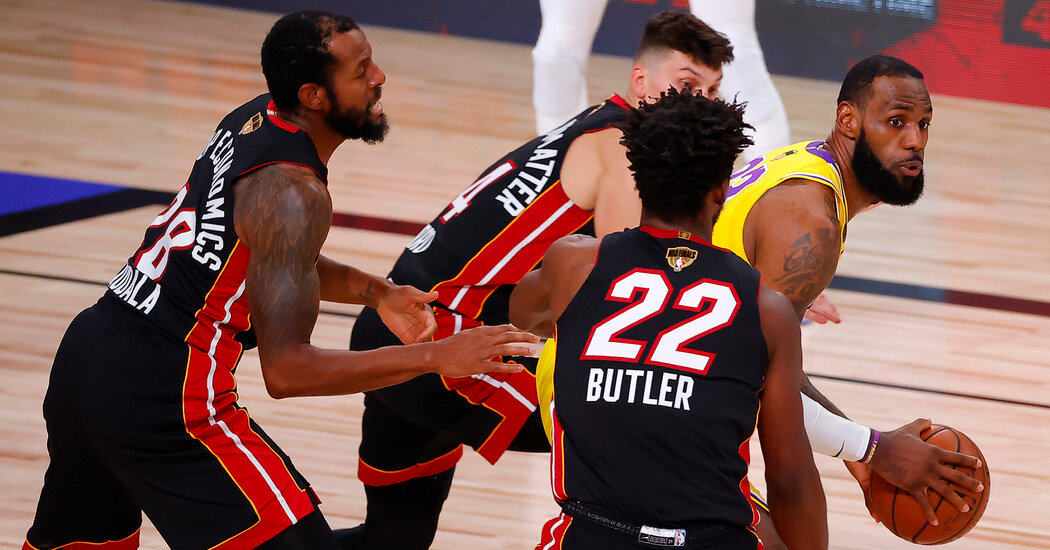 The Lakers Beat the Heat in Game 1 of the N.B.A. Finals