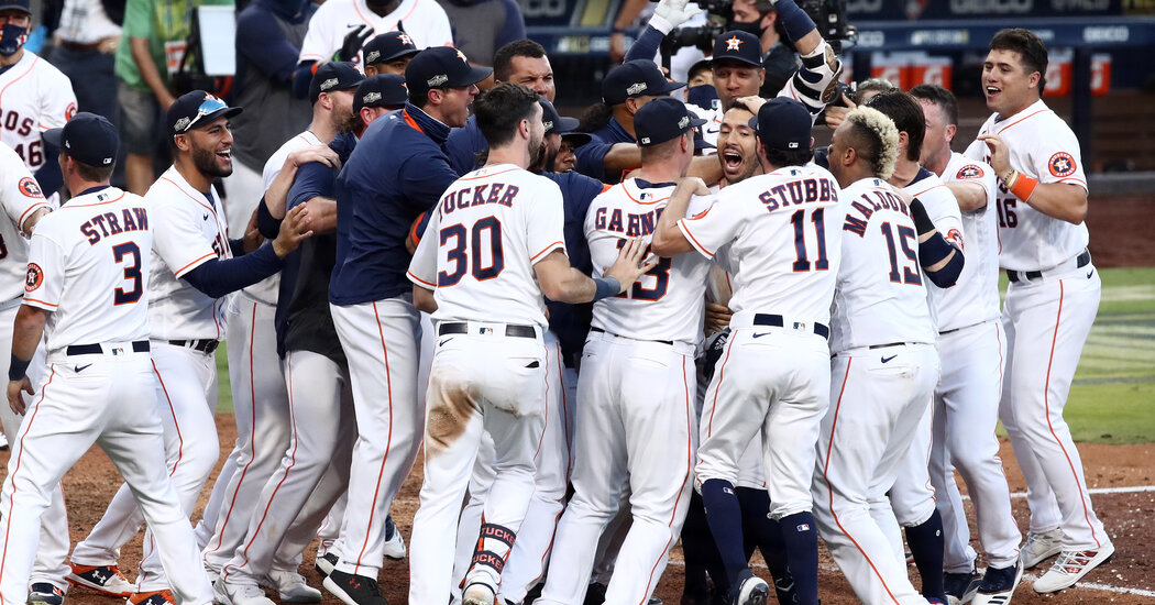 Astros Strike Early and Late to Stay Alive