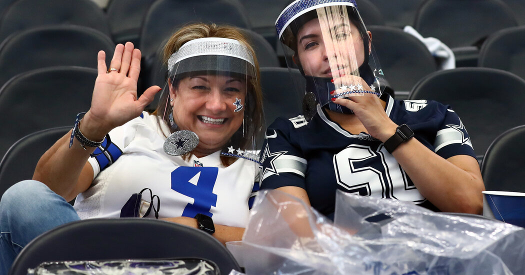 N.F.L. Teams Are Restricting Crowds. The Dallas Cowboys Want More.