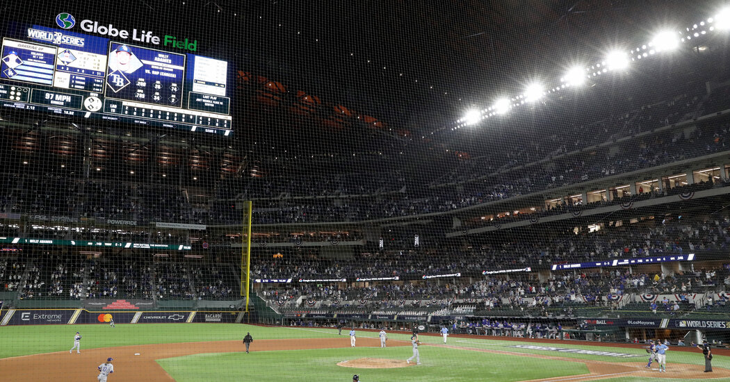 The Other Rookie Star of the World Series? Globe Life Field