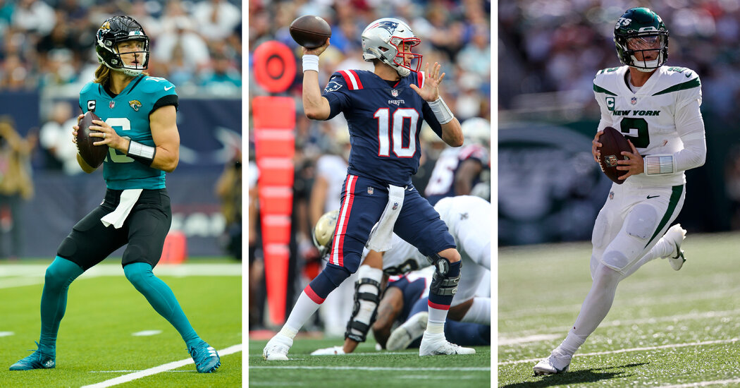 N.F.L. Rookie Quarterbacks Have Been Bad. Can That Change?